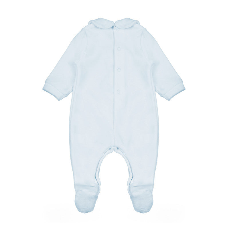 Tutina Azzurra Collezione Pallino - 6 Mesi - 2