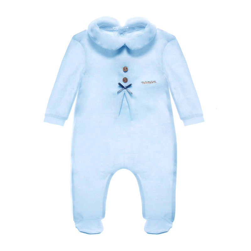 Tutina Azzurra Cuore di Panna - 6 Mesi