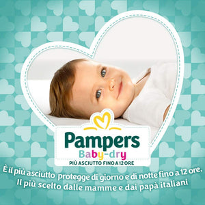 Pampers Bay Dry Esapack - Taglia 3 - 4