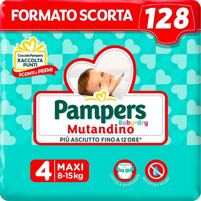 Pampers Baby Dry Mutandino - Taglia 4