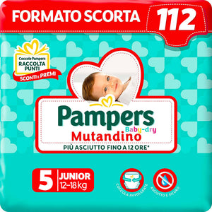 Pampers Baby Dry Mutandino - Taglia 5
