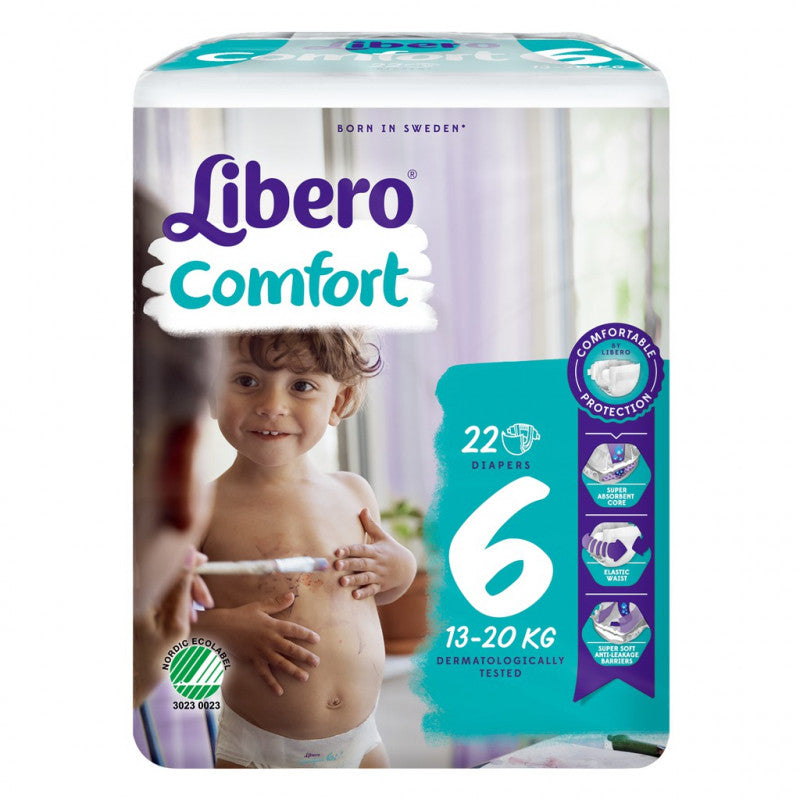 Pannolini Libero Comfort - Taglia 6