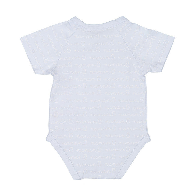 Body Maniche Corte Nanan Azurro 0-1 Mese - 2