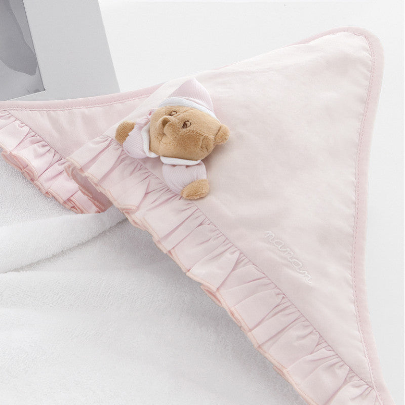 Accappatoio Nascita Puccio Rosa - 2