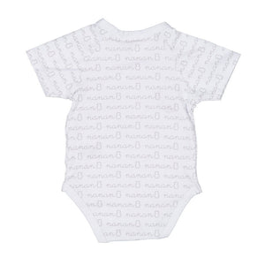 Body Maniche Corte Nanan Bianco 0-1 Mese - 2