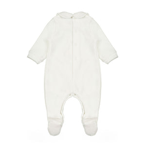 Tutina Bianca Collezione Pallino - 6 Mesi - 2