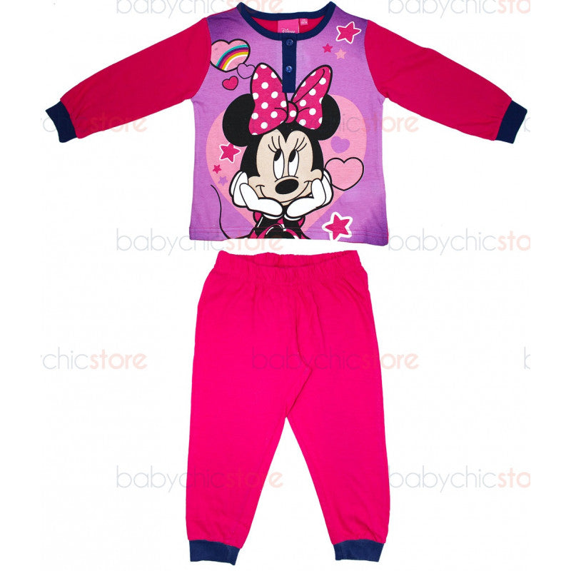 Pigiama Primavera/Estate Minnie Viola - 6 Anni
