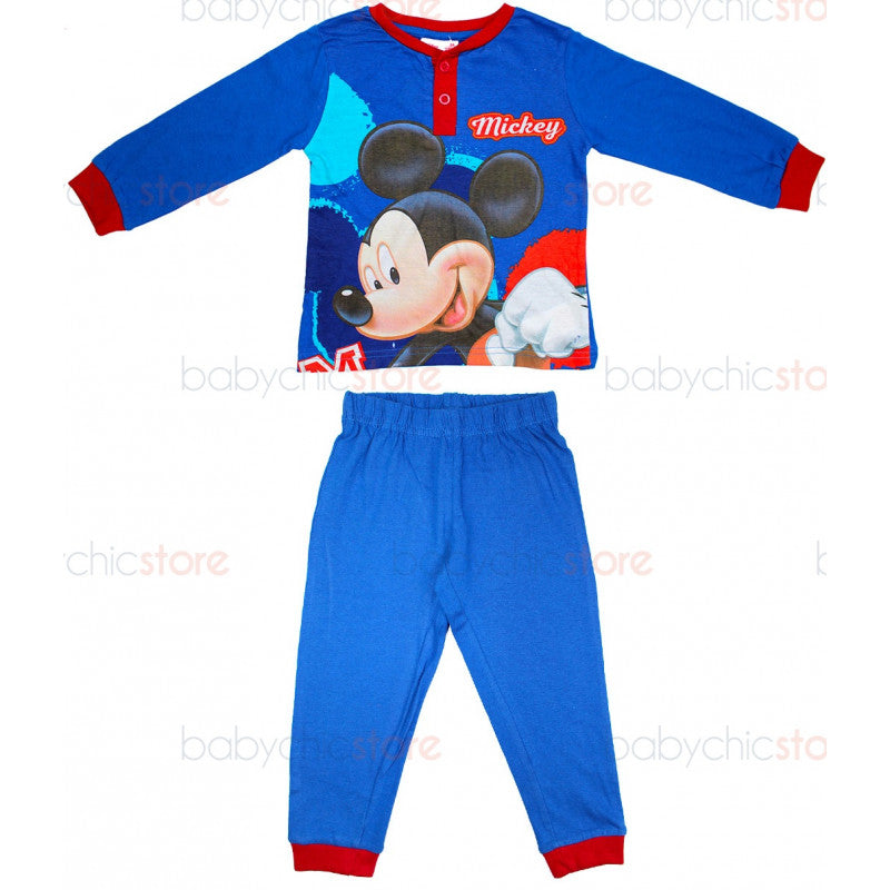 Pigiama Primavera/Estate Topolino Blu - 6 Anni