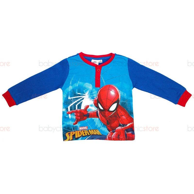 Pigiama Primavera/Estate Spiderman Blu - 6 Anni - 2