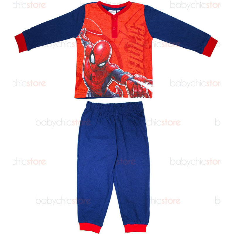 Pigiama Primavera/Estate Spiderman Rosso - 6 Anni