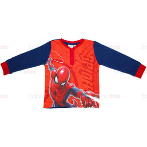 Pigiama Primavera/Estate Spiderman Rosso - 6 Anni - 2