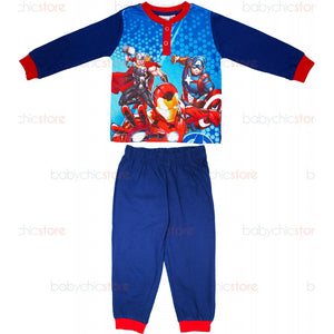 Pigiama Primavera/Estate Avengers Rosso - 3 Anni