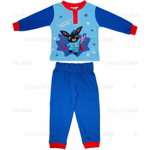 Pigiama Primavera/Estate Bing Rosso - 4 Anni