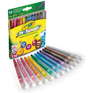 12 Pastelli a Cera Gira & Colore - I Profumelli - 3