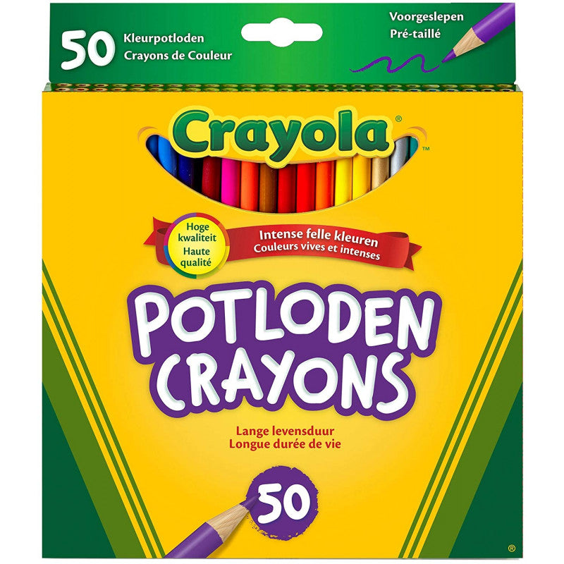Set 50 Matite Colorate Crayola