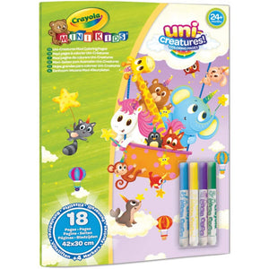 Maxi Pagine da Colorare - Uni Creatures