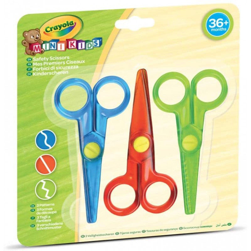 3 Forbici di Sicurezza - Mini Kids