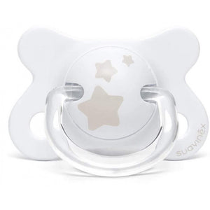 Set 4 Biberon + Ciuccio Suavinex Little Star - Bianco - 4