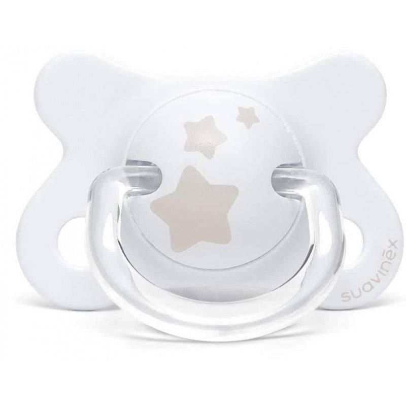Set 4 Biberon + Ciuccio Suavinex Little Star - Bianco - 4