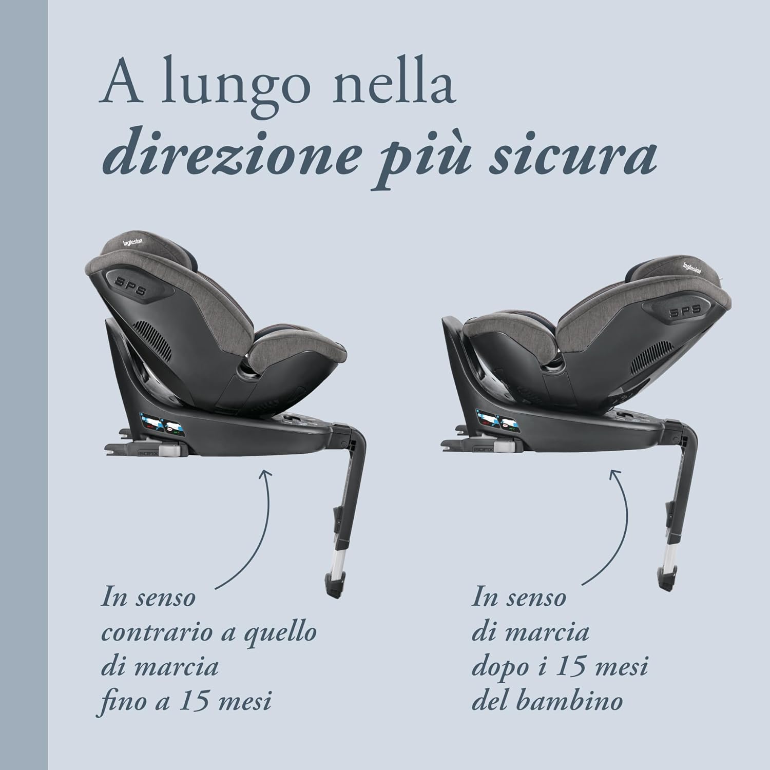 Seggiolino Halley Inglesina Con Rotazione a 360° - 6