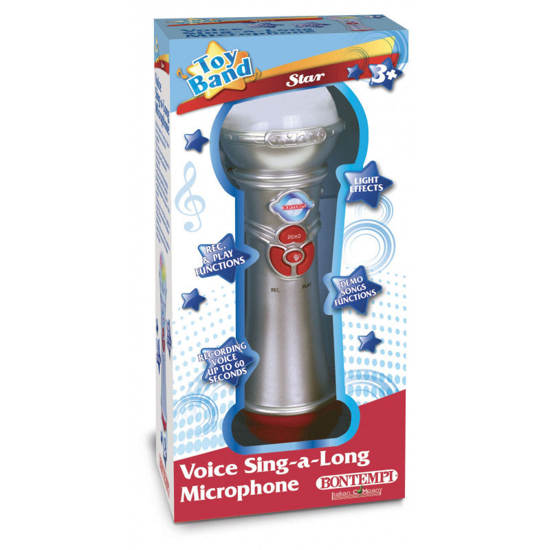 Microfono Registra e Ascolta - Grigio - 3