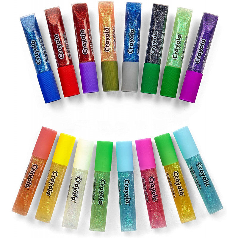 16 Mini Colle Glitter Lavabili - 4