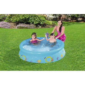 La Mia Prima Piscina Fast Set - Azzurro - 4