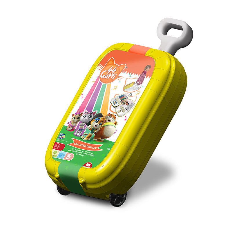 Trolley con colori dei 44 Gatti