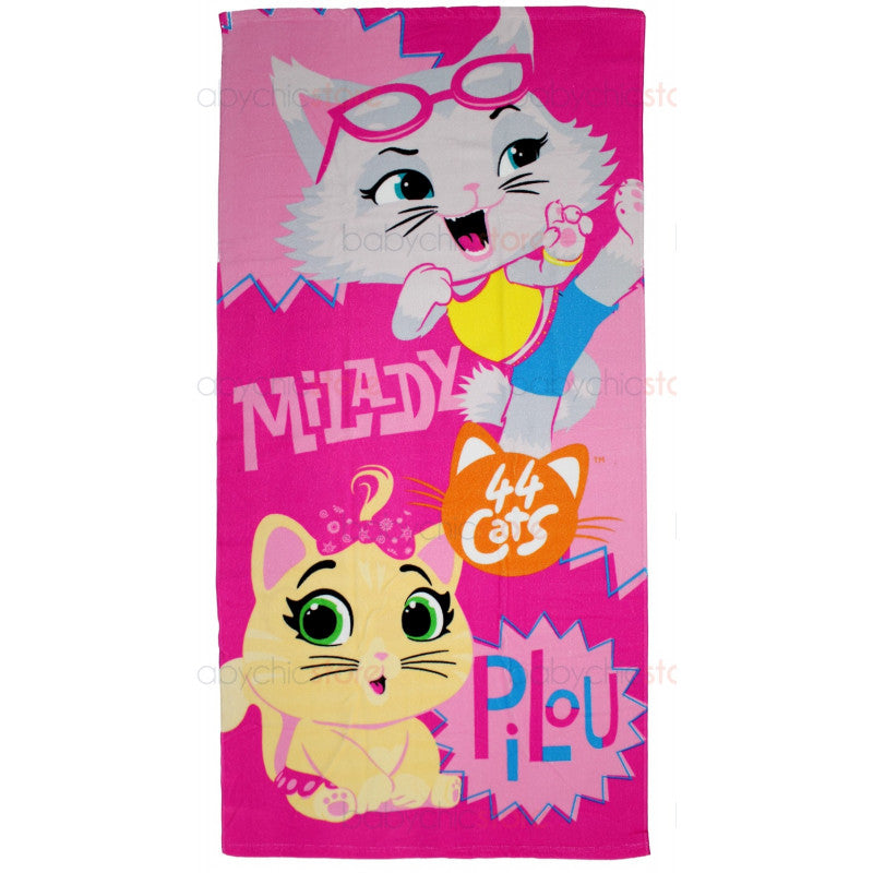 Telo Mare 44 Gatti - Milady e Pilou