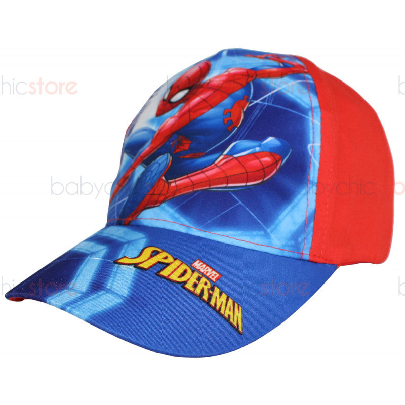 Cappellino con Visiera di Spiderman