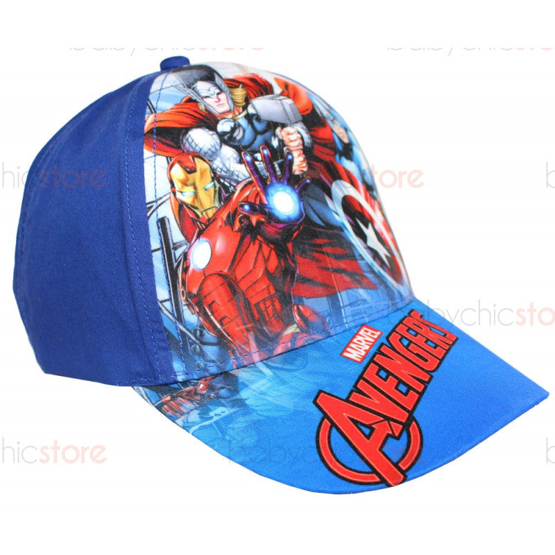 Cappellino con Visiera Avengers - Blu