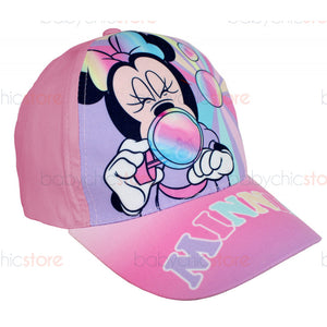 Cappellino con Visiera di Minnie - Bolle di Sapone Rosa