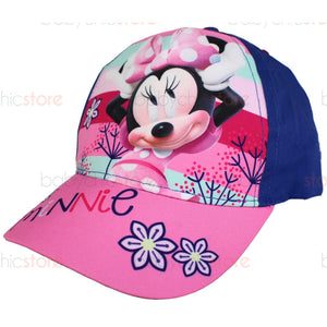 Cappellino con Visiera di Minnie - Flowers Blue