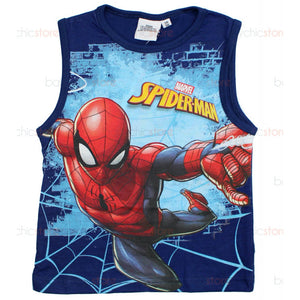 Canotta Spiderman Blu - 6 Anni