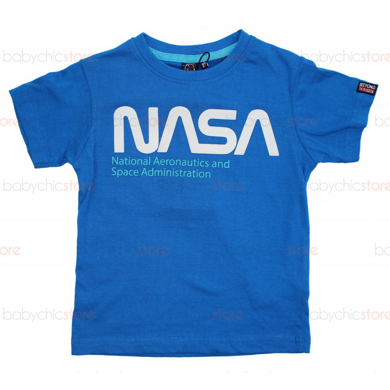 T-Shirt NASA Azzurra - 12 Anni