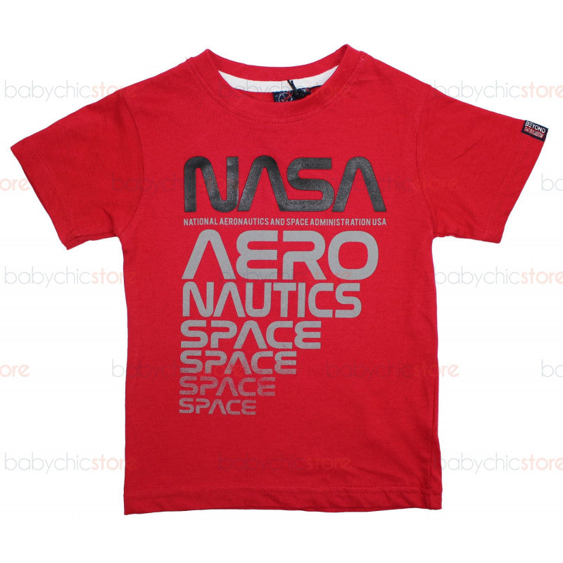 T-Shirt NASA Rossa - 14 Anni