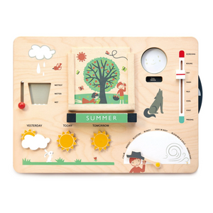 Orologio Meteorologico In Legno