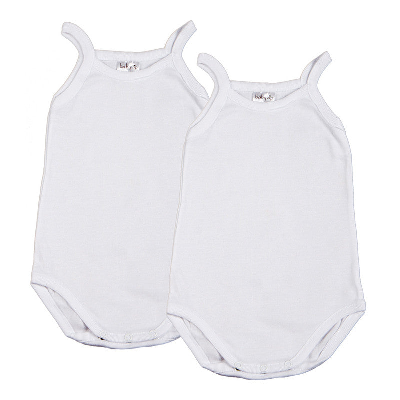 Set 2 Body Neonato con Spalla Stretta - 12 Mesi