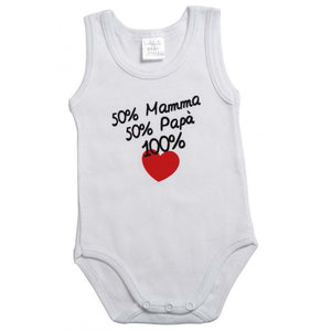 Body 50% Mamma e 50% Papà - 9 Mesi