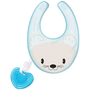 Bavaglino Massaggiagengive Chicco Blu - 2