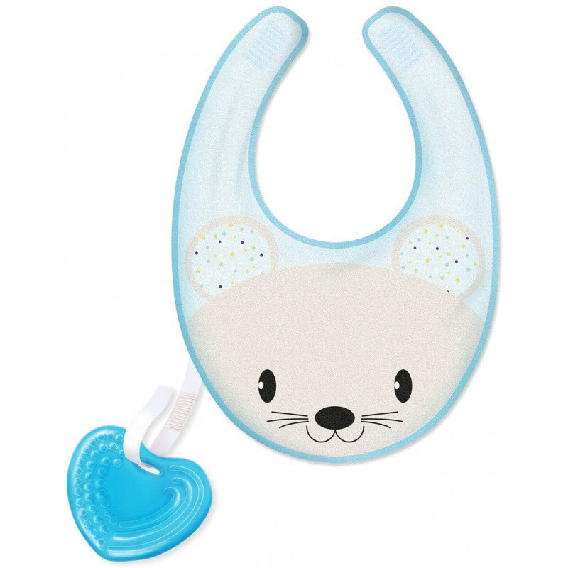 Bavaglino Massaggiagengive Chicco Blu - 2