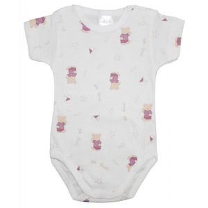Set 2 Body Orsetto Rosa - 6 Mesi - 3