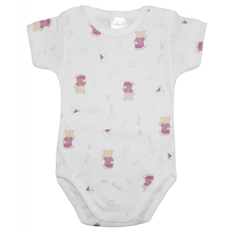 Set 2 Body Orsetto Rosa - 9 Mesi - 3