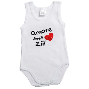Body Spalla Larga Amore degli Zii - 3 Mesi