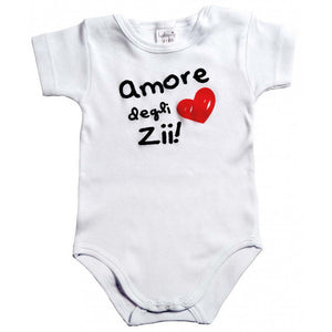 Body Neonato Amore degli Zii - 3 Mesi