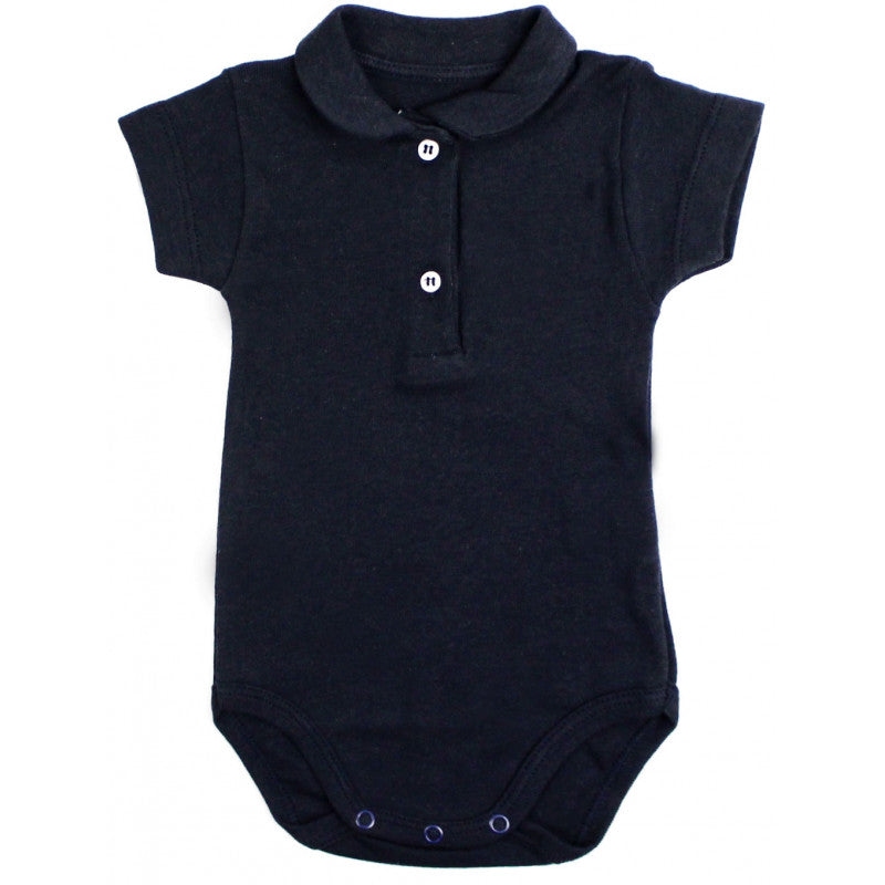Body Neonato modello Polo Blu - 24 Mesi