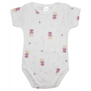 Set 2 Body Orsetto Rosa - 3 Mesi - 3