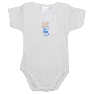 Set 2 Body Orsetto Azzurro - 6 Mesi - 3