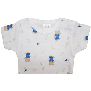 Set 2 Body Orsetto Azzurro - 6 Mesi - 4