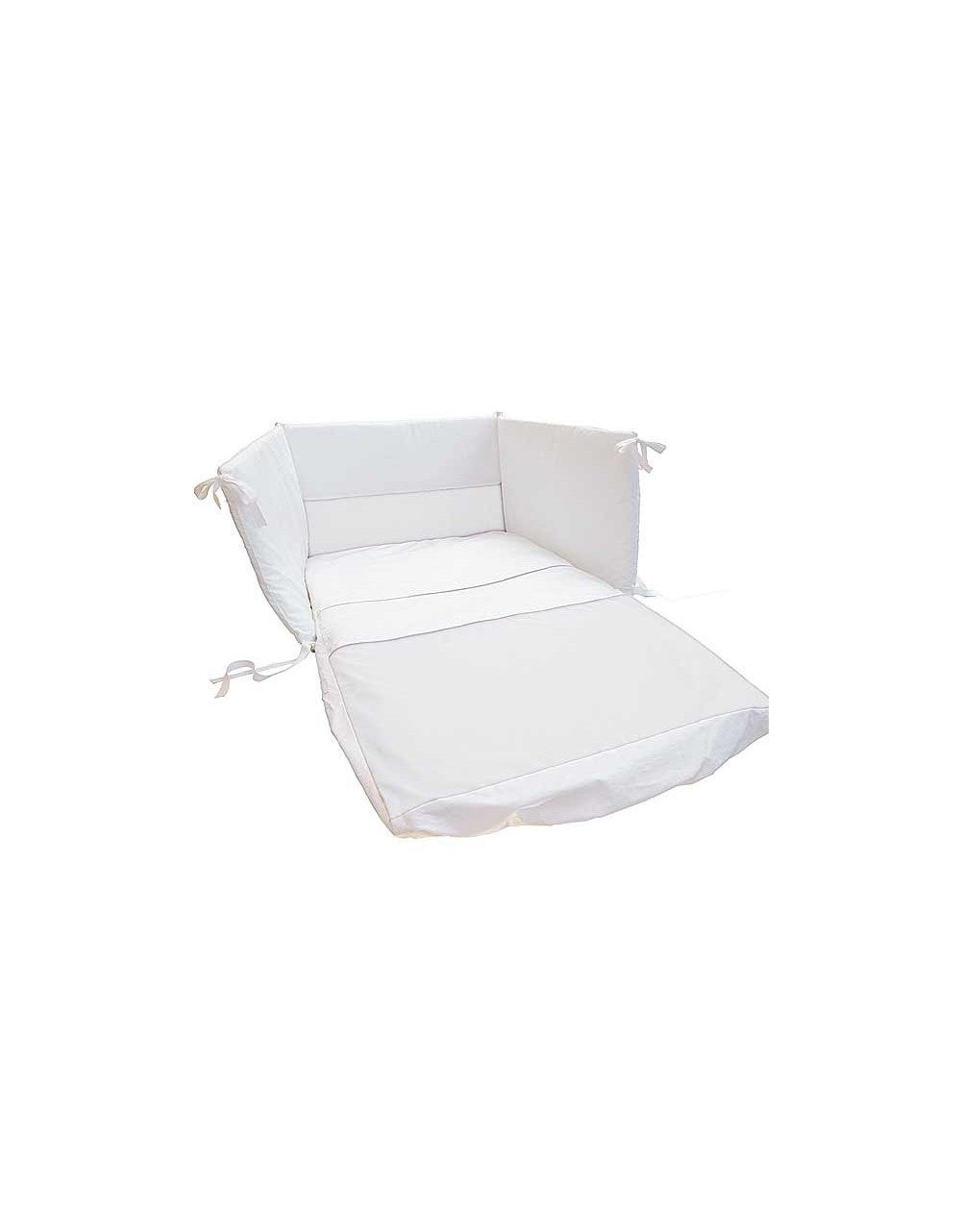 Completo Piumone Sfilabile Savana Brillante Bianco Azur